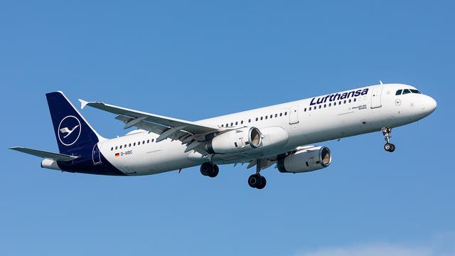 D-AIDC:Airbus A321:Lufthansa